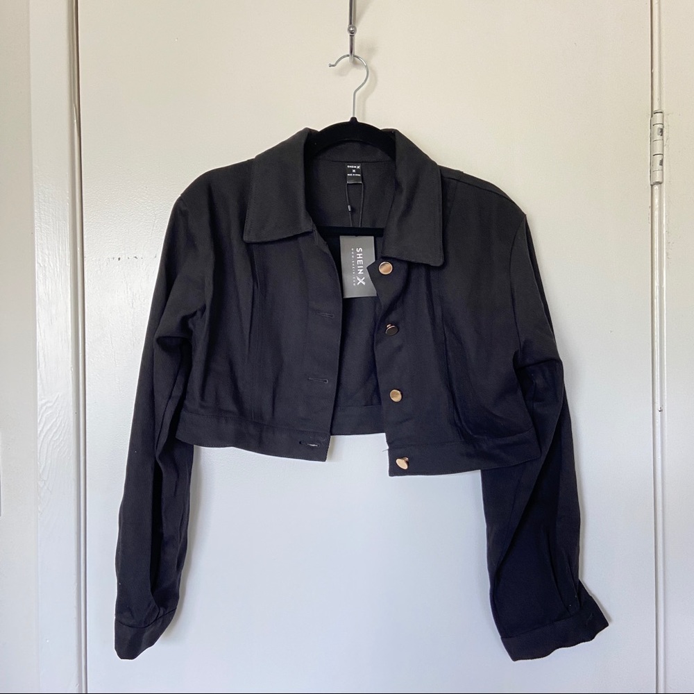 Cropped Denim Jacket